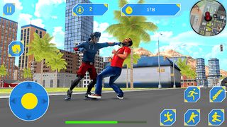 Flying Spider: Rope Hero Game - Screenshot 1