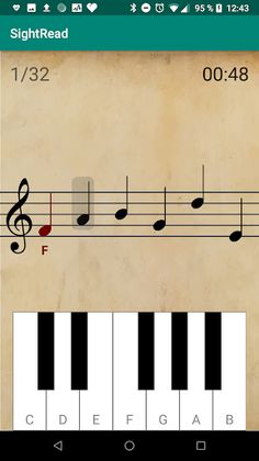 Musicio Sight Reading - Screenshot 1