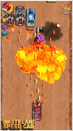 Wasteland Speed Car:DeathRace - Screenshot 1