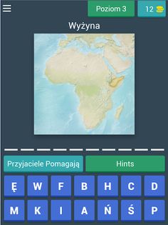 Krainy geograficzne - quiz - Screenshot 4