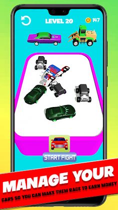 Superhero Cars Fusion Master - Screenshot 3