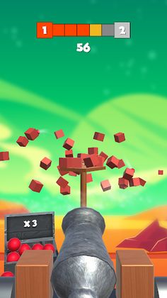 Cannon Balls Blast 3D - Free S - Screenshot 4