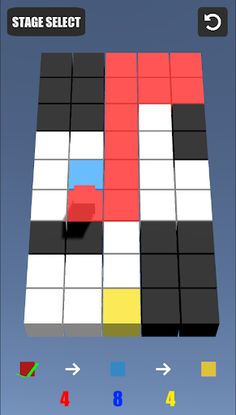 Cube Rush: Hyper Casual 3D Col - Screenshot 2