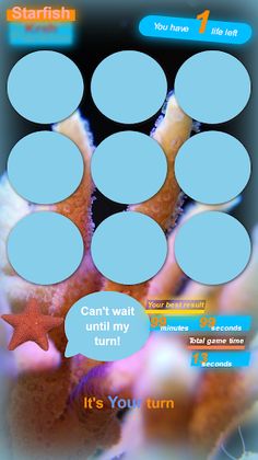 Tic-Tac-Toe with Sea Creatures - Screenshot 1