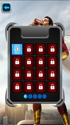 Shazam Movie: Match 3 Puzzle - Screenshot 2