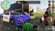 Police Muscle Car Cargo Plane - Screenshot 2