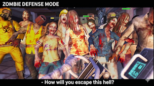 Zombie hunter : 28Days - Screenshot 2