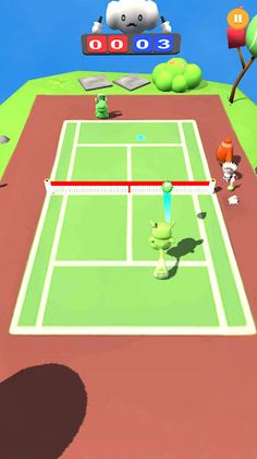 TENNIBLE : Casual Tennis game - Screenshot 4