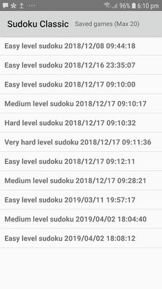Sudoku Classic - Screenshot 4