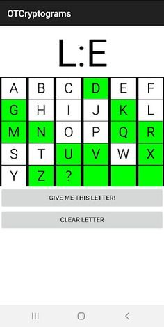 OT Bible Cryptograms - Screenshot 1