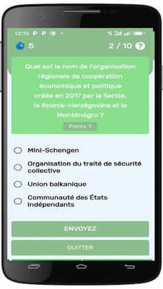 Quiz Serbie - Screenshot 3