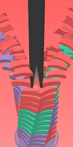 Stack Color Ball - Helix Blast - Screenshot 1