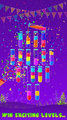 Water Sort Color Pouring Game - Screenshot 2