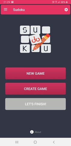 Sudoku game - Screenshot 1