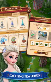 Disney Frozen Free Fall Games - Screenshot 2