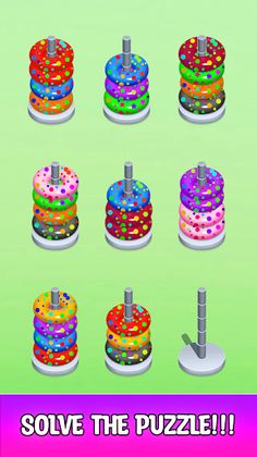 Ring Stack-Color Spot Puzzle - Screenshot 4