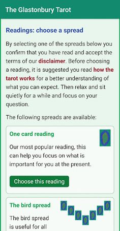 The Glastonbury Tarot - Screenshot 2