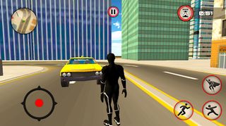 Black Spider Rope Hero City 3D - Screenshot 3