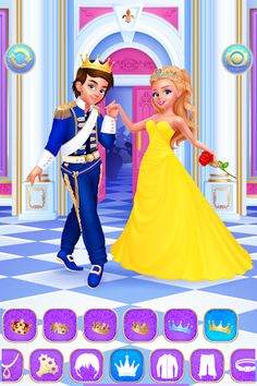Cinderella & Prince Girls Game - Screenshot 3