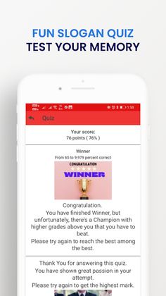 Fun Slogan Quiz - Screenshot 4