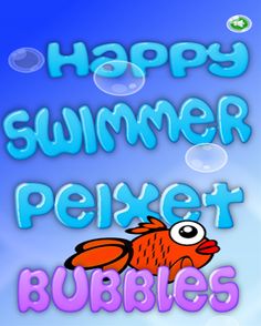 Happy Swimmer Peixet Bubbles - Screenshot 1