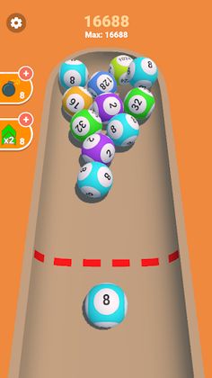Ball 2048 - Ball Merge Games - Screenshot 1