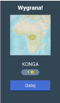Krainy geograficzne - quiz - Screenshot 1