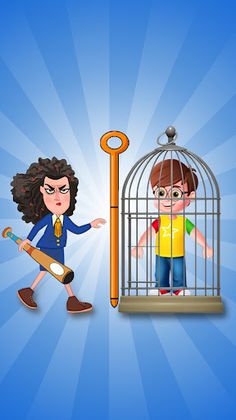 Pull The String Game Offline - Screenshot 1