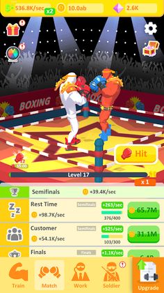 Idle Boxer Life - Screenshot 2