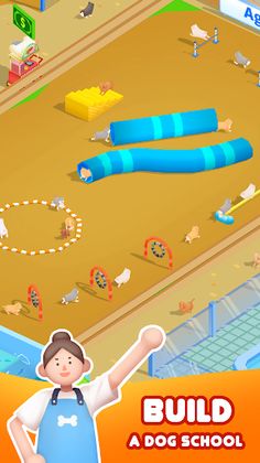 Idle Dog Training School - Screenshot 1