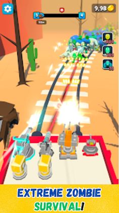 Zombie Shooting-Train Survival - Screenshot 3