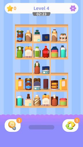 Food Sort: Organizing Games - Screenshot 1