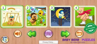 Baby Bear Puzzles Toddlers & J - Screenshot 1
