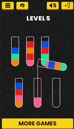 Water Color Sort Puzzle - Screenshot 3