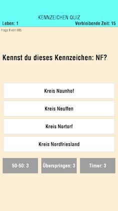 Kennzeichen-Quiz - Screenshot 4