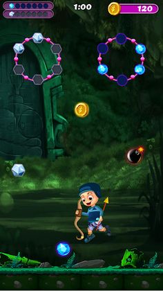 Jewel Warrior - Free Offline J - Screenshot 4