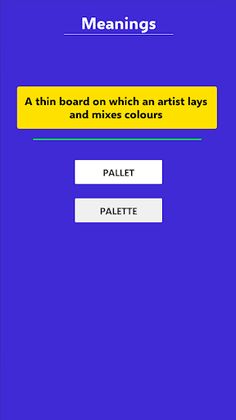 Word Semantics - Screenshot 1