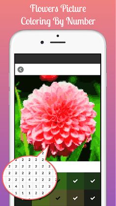 Flowers Picture Coloring - Screenshot 3