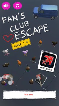 Fan Club Escape - Screenshot 1
