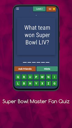 SUPER BOWL MASTER FAN QUIZ - Screenshot 3