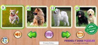Friendly Dogs Puzzles - Screenshot 2