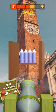 Italy Scenery Shooting Ball - Screenshot 2