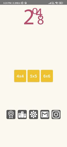 Canvas 2048 - Screenshot 1