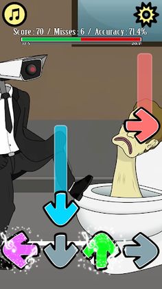 FNF Cameraman Vs Skibydi Mod - Screenshot 3