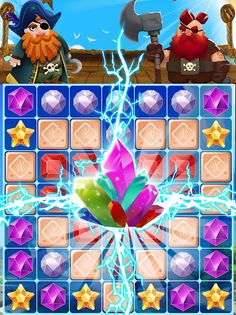 Jewel Match Pirates - Screenshot 3