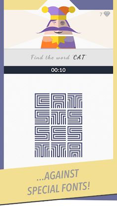 Mr. Mustachio : Word Search - Screenshot 3