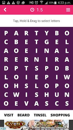 Christmas Word Search - Screenshot 4