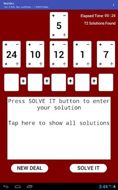 Numbrz - Screenshot 1