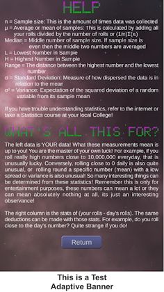 The Luck Profiler - Screenshot 4