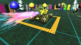 Blaze Monster Truck 4X4 Traffi - Screenshot 1